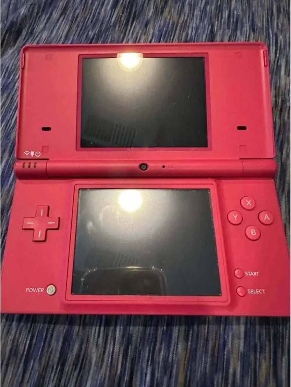 CIB pink Nintendo, DSI, and red 3DS bundle